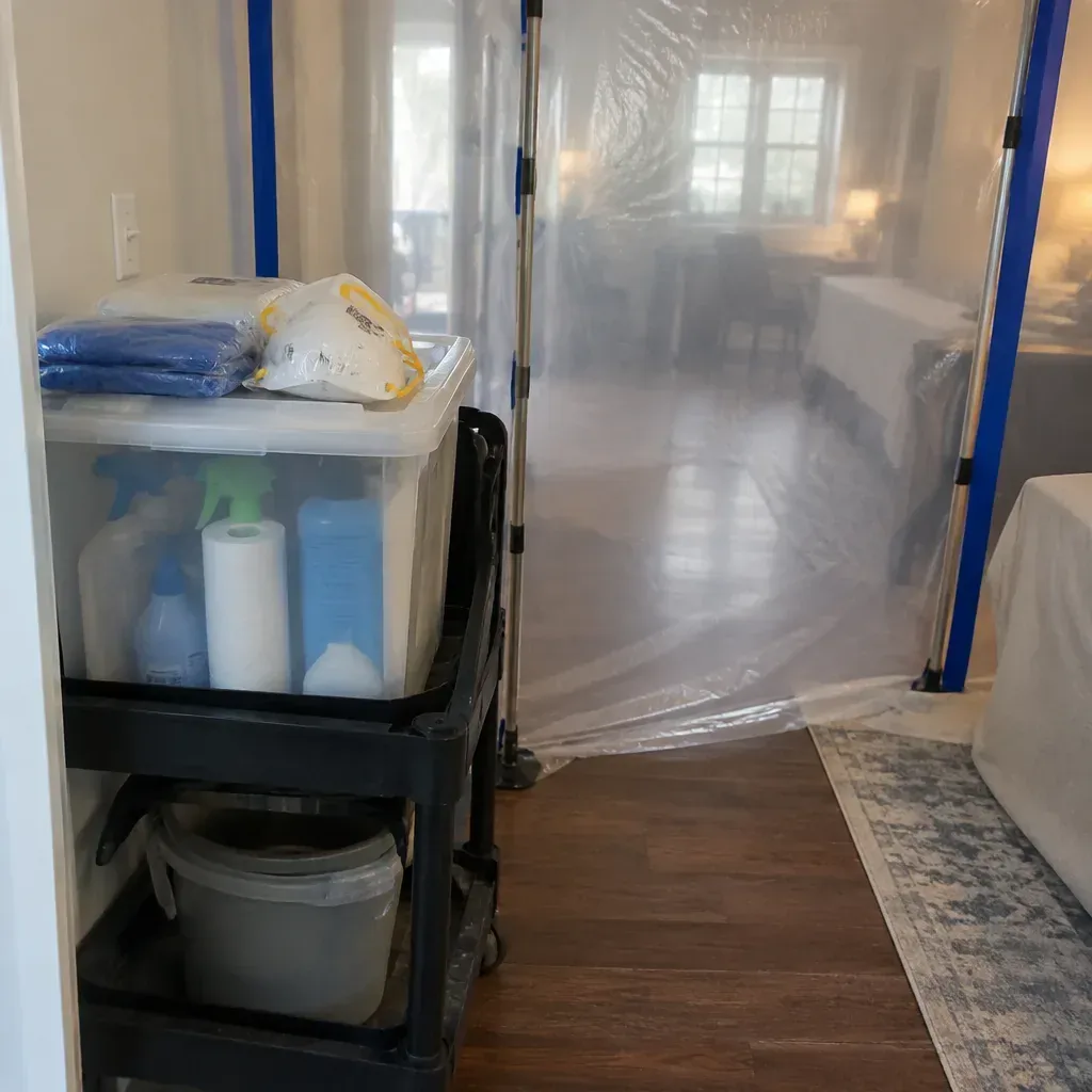 Sewer Backup Cleanup process information for Lawrence, MA