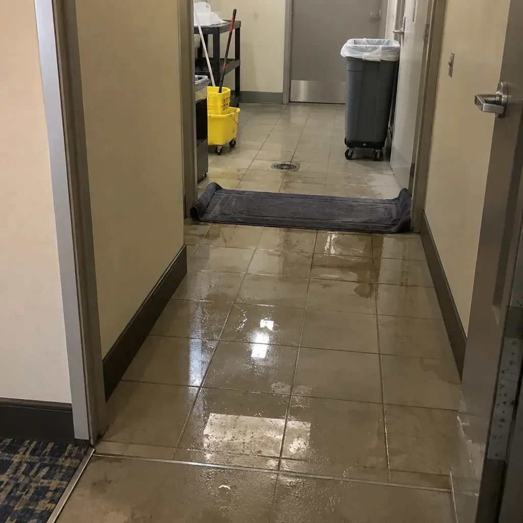 Hotel Cleanup sewer backup cleanup in Lawrence, MA
